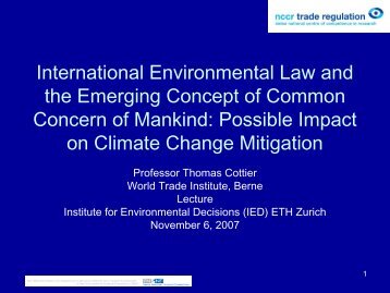 International Law and the Emerging Concept of Global Commons