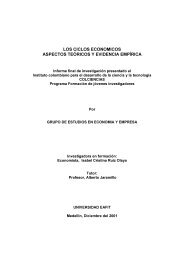 los ciclos economicos aspectos teÃ³ricos y evidencia empÃ­rica