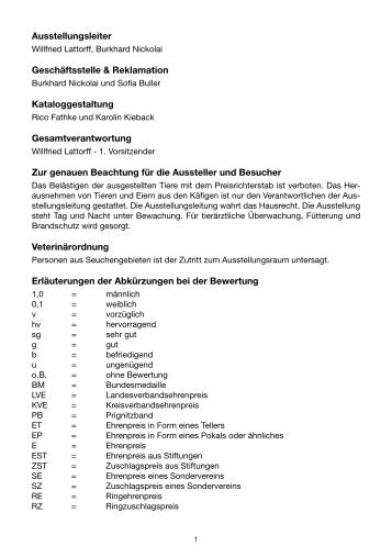 Katalog 44.Ausstell. 2013 - RGZV Wittenberge
