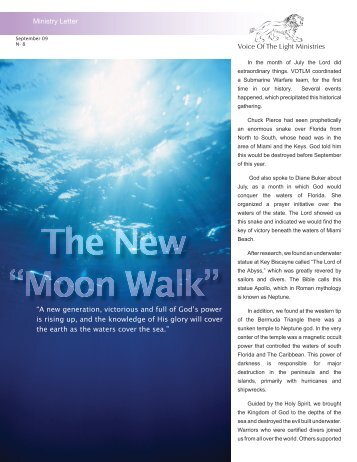 The New Moon Walk - Voice of the Light Ministries