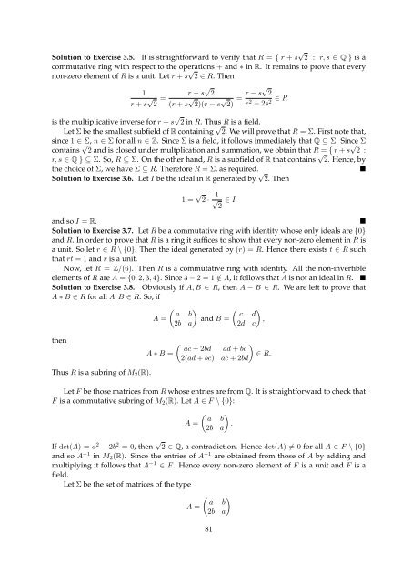 School of Mathematics and Statistics MT4517 Rings & Fields ...