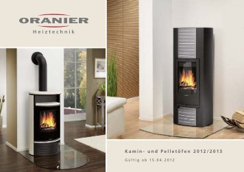 Kamin- und Pelletöfen 2012/2013 - Kaminofen-Shop.de