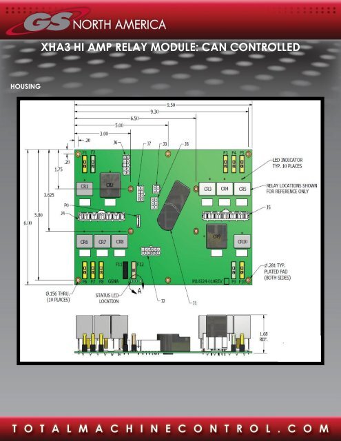 CAN J1939 High Amp Relay Module GS10324010 - GSNA.com