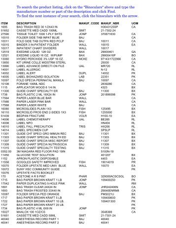 CS Web Catalog.xlsx - SUNY Upstate Medical University