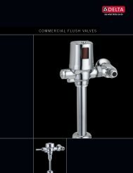 COMMERCIAL FLUSH VALVES - Masco Canada