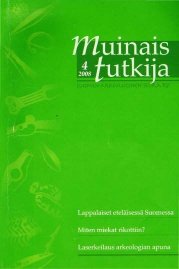 PDF - Suomen arkeologinen seura ry.