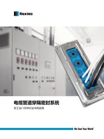 电缆管道穿隔密封系统 - Roxtec