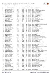 (25\260 MARATONINA SAN BARTOLOMEO) - Romagna Podismo