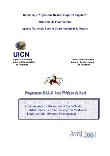 Connaissance, Valorisation et Contrôle de l'Utilisation de la Flore ...