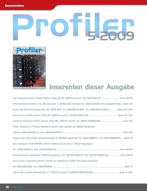 Topthema: - Profiler24