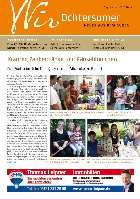 Ausgabe 09/2013 - Wir Ochtersumer