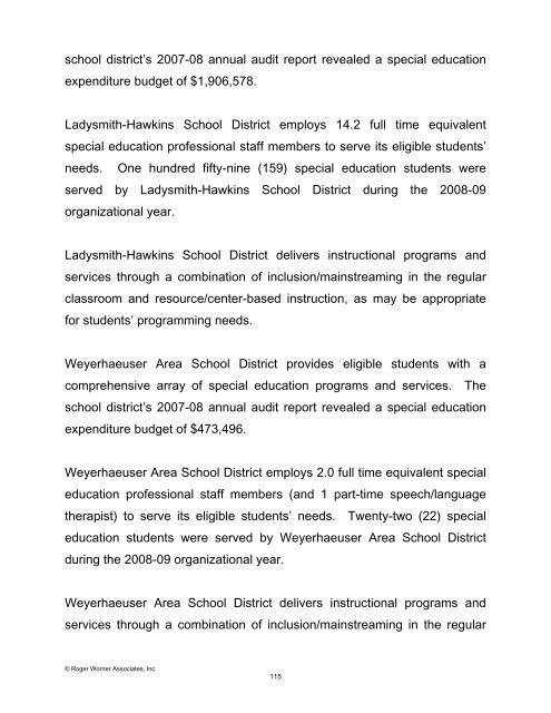 Report (pdf) - School Management Services