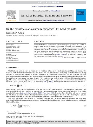 On the robustness of maximum composite likelihood estimate