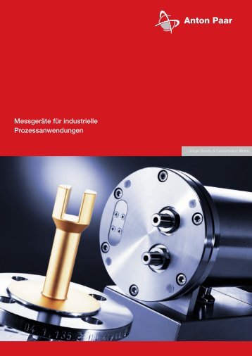 Messgeräte für industrielle Prozessanwendungen - Process