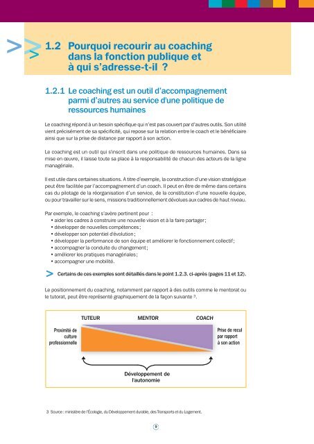 Le coaching professionnel - Fonction publique