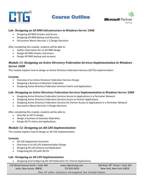 Designing a Windows Server 2008 Active Directory Infrastructure ...