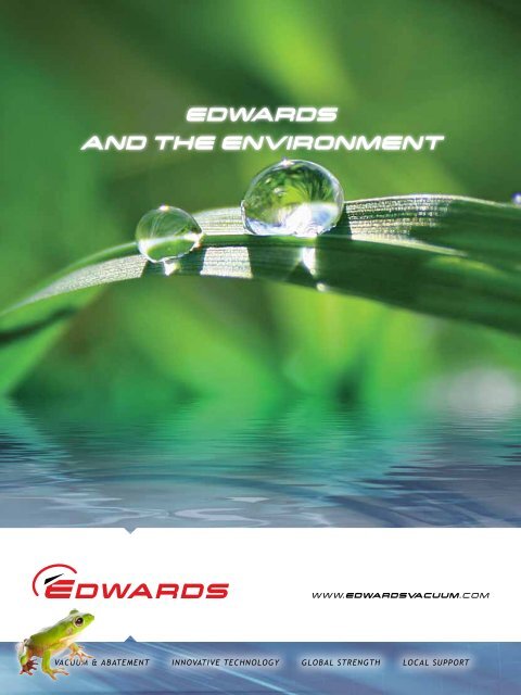 EDWARDS AND THE ENVIRONMENT