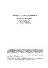 Monte Carlo Test Methods in Econometrics*