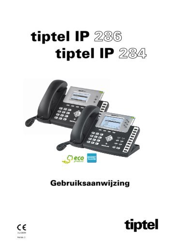 Tiptel IP 286 User Manual (NL.) - Voip and Go