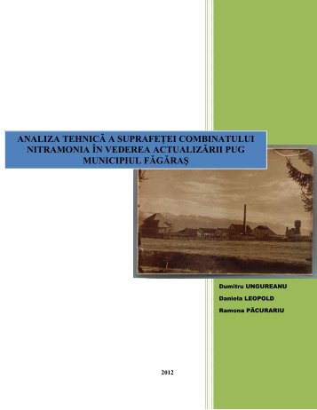 studiu combinat.pdf - Primaria Municipiului Fagaras