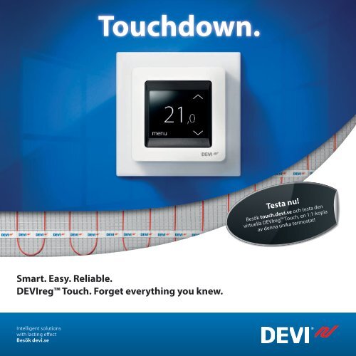 DEVIreg Touch broschyr - Danfoss.com