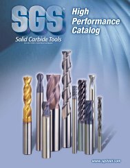 High Performance Solid Carbide Tools - Rapp Industrial Sales
