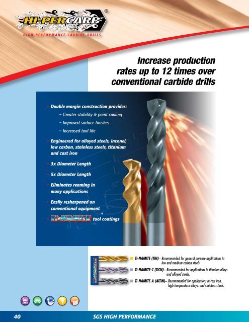 High Performance Solid Carbide Tools - Rapp Industrial Sales