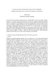 La Lettre de Jude et la DeuxiÃ¨me Lettre de Pierre et QumrÃ¢n.