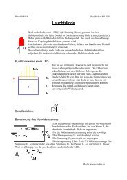 LEDs - Projektlabor