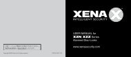USER MANUAL for XZN, XZZ Series Alarmed Disc-Locks www ...