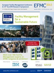 Facility Management for a Sustainable Future - FMA