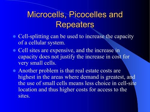 microcells - Maxwell