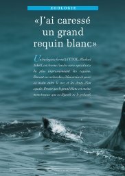 Â«J'ai caressÃ© un grand requin blancÂ» - UniversitÃ© de Lausanne