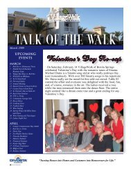 March - Village Walk of Bonita Springs