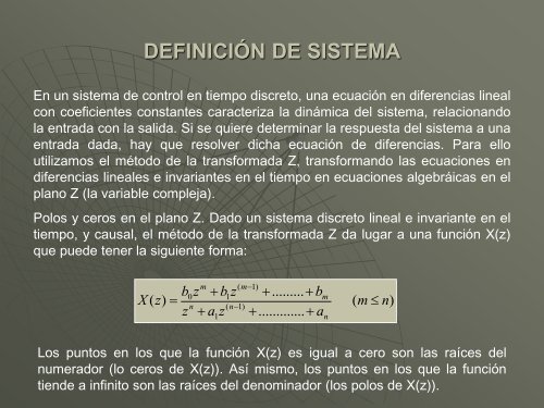 LA TRANSFORMADA Z.pdf - JosÃ© Luis Oropeza