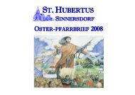 Ostern 2008 - St. Hubertus Sinnersdorf