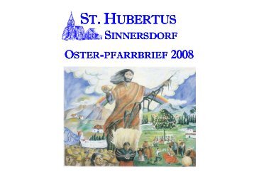 Ostern 2008 - St. Hubertus Sinnersdorf