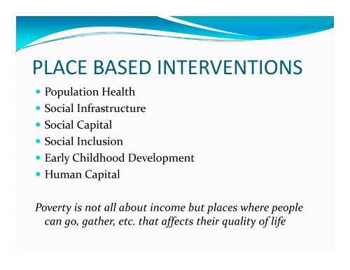 Addressing Poverty In Grey Bruce - Grey Bruce Health Unit