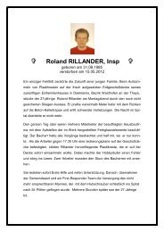 Roland RILLANDER, Insp - FSG Polizei NÖ