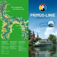 Die Ausflugsziele der Primus-Linie