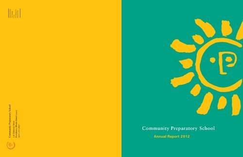 Community Preparatory School | Annual Report 2012