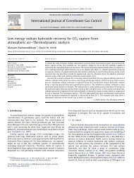 Low-energy sodium hydroxide recovery for CO2 ... - David Keith