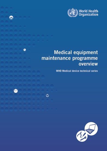 Medical Equipment Maintenance Programme Overview