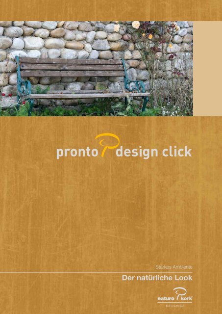 Pronto Design Click Prospekt - Naturo Kork AG