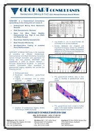 Geotechnical Brochure - Geohart Consultants