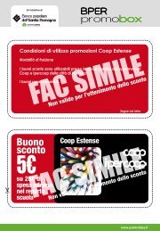 Buono sconto - Promobay