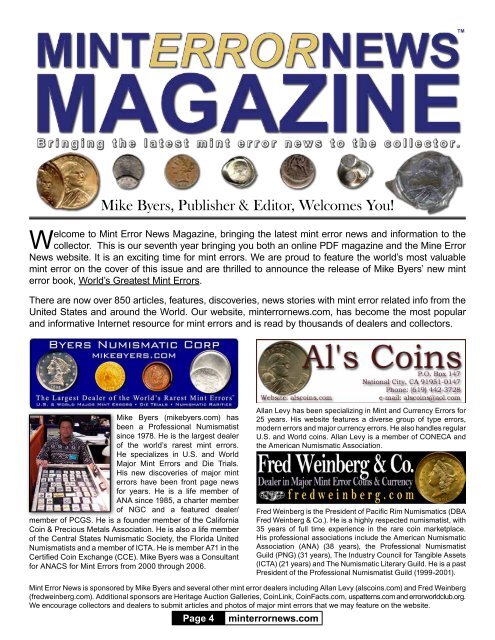 Issue 29 - Mint Error News Magazine