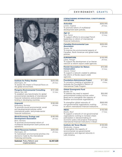 Annual Report 2004 - Charles Stewart Mott Foundation