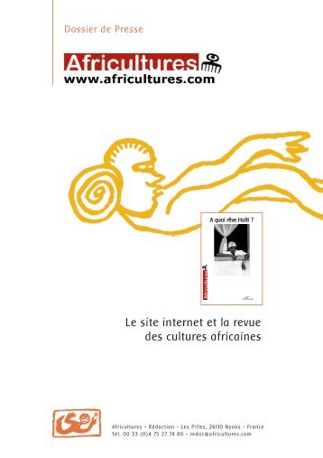 Le site internet et la revue des cultures africaines - Africultures