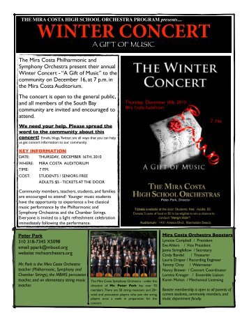 FINAL Winter Concert Flyer - Pacific School